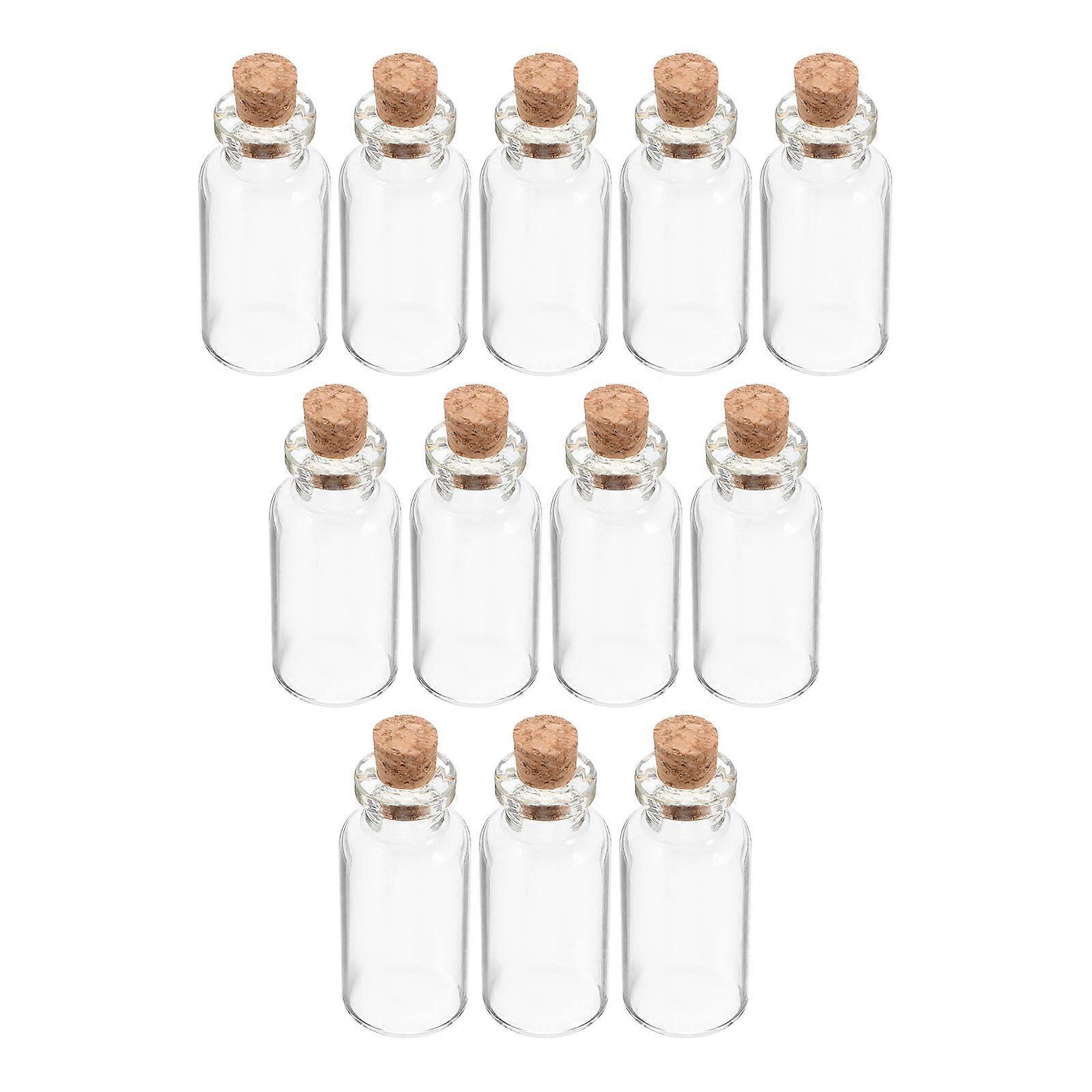 60Pcs Small Cork Glass Vials Ideal For Craft Making And Storage Holders Perfect For Romantic Events And Celebrations Miniature Design