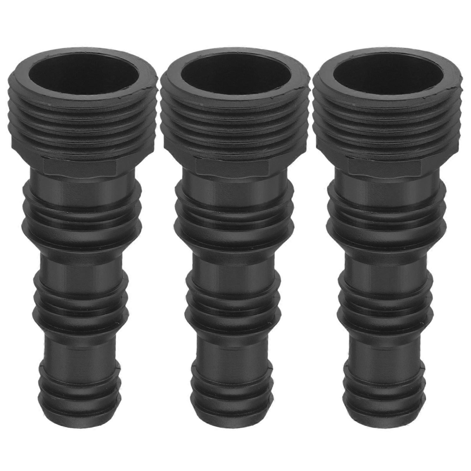 Plastic Garden Hose Connector for High Pressure Quick Connect 6Pcs Adapter Set