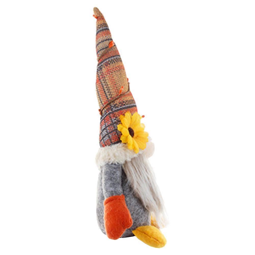 Harvest Gnome Doll for Thanksgiving Table Decor 5Pcs Assorted Colors