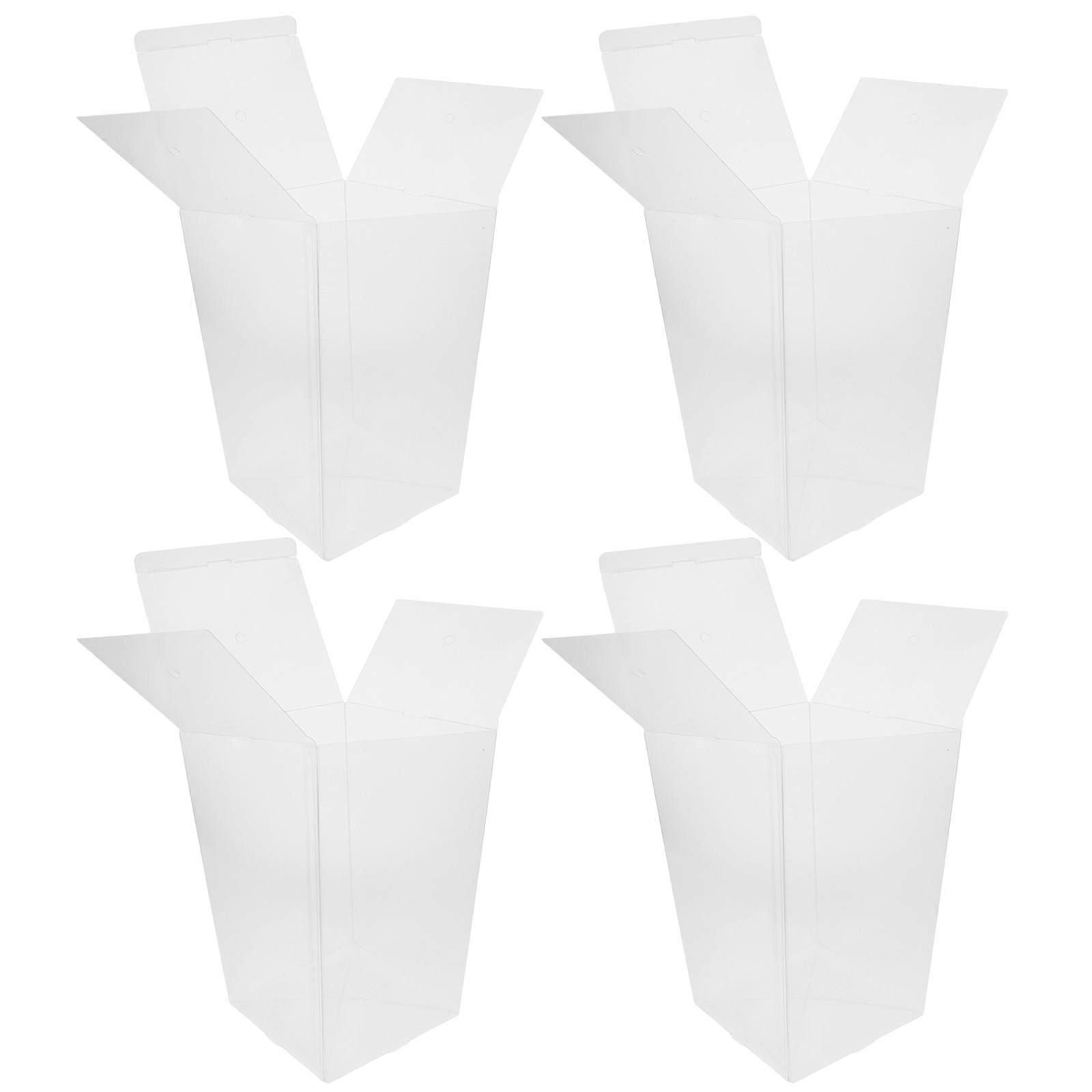 Durable Clear PVC Display Case For Memorabilia And Collectibles Great For Birthday Parties And Company Meetings 12 Pcs