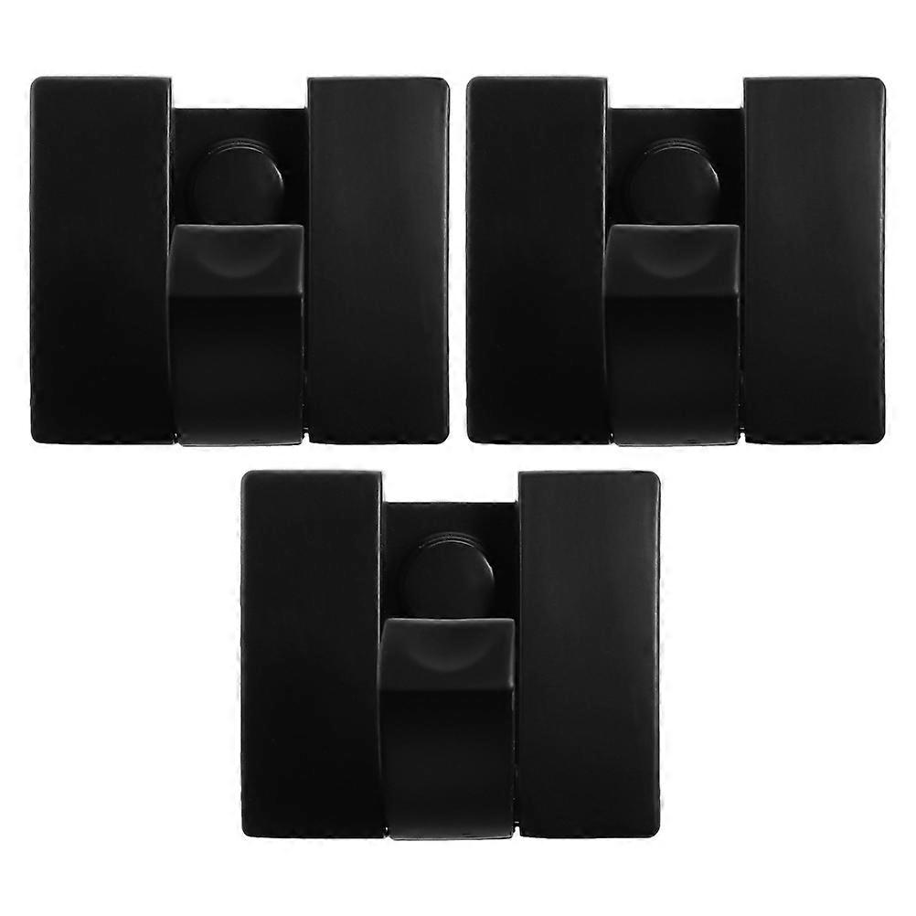 Foldable Coat Hooks Aluminum Retractable for 9Pcs Set