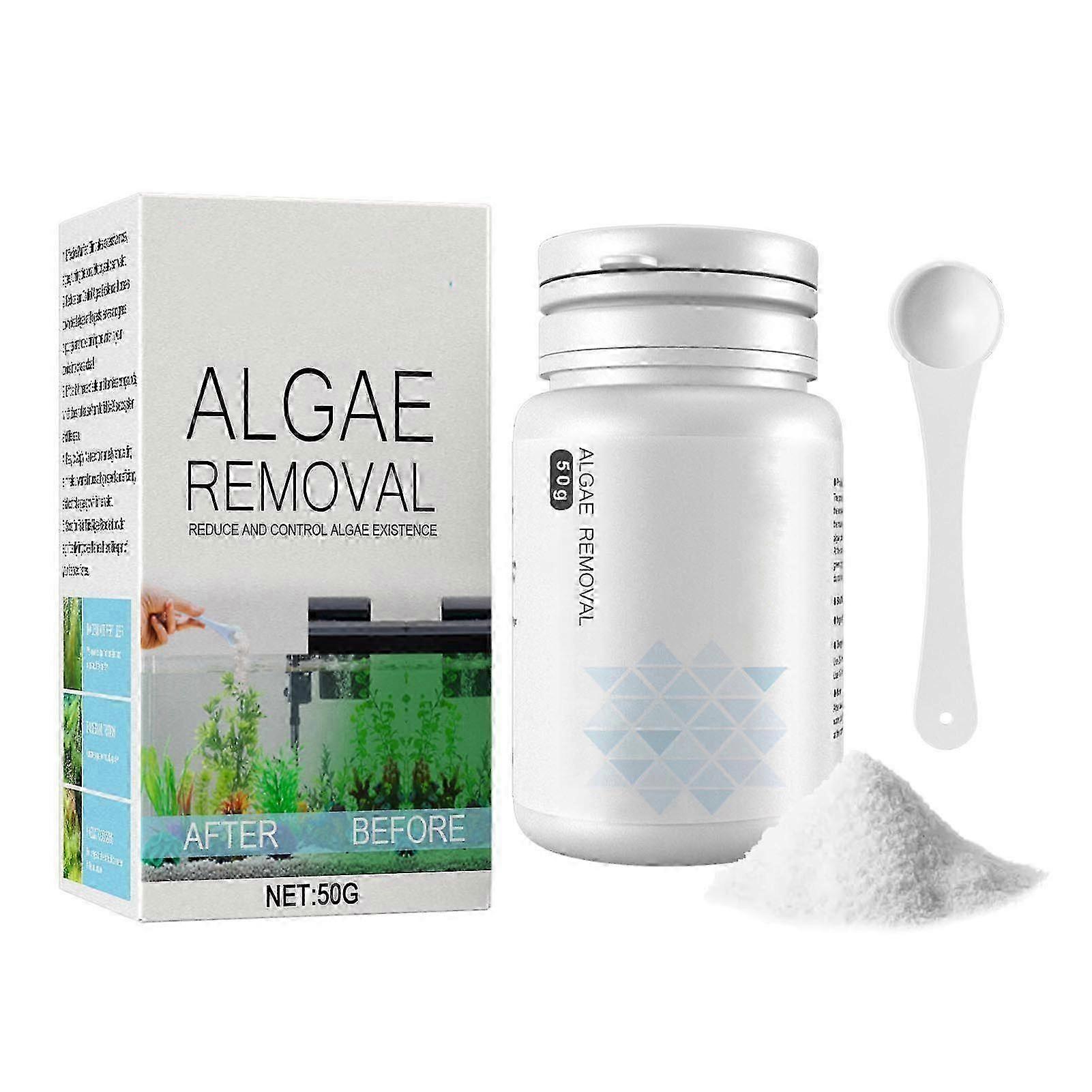 Multipurpose Algae Remover Fish Tank Water Purify Algae Removal Powder 50g 2025