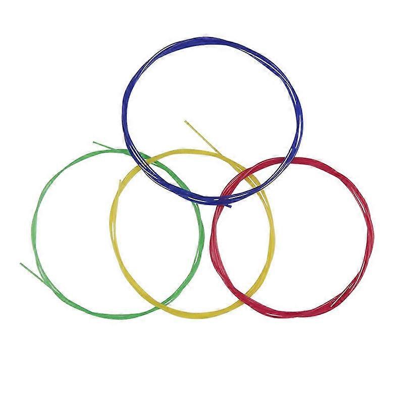 Colorful Ukulele Ukelele Uke Strings Nylon Material, 4pcs/set(Package Card Random Delivery)
