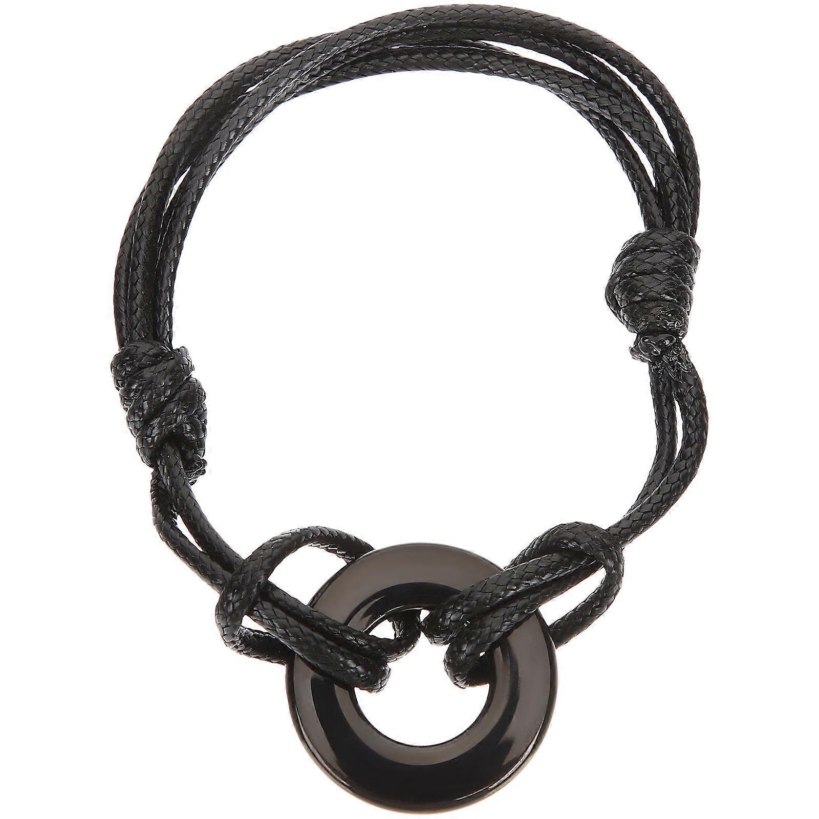 Round Ashes Bracelet For Men And Women In Simple Design With Ashes Storage Function 2Pcs