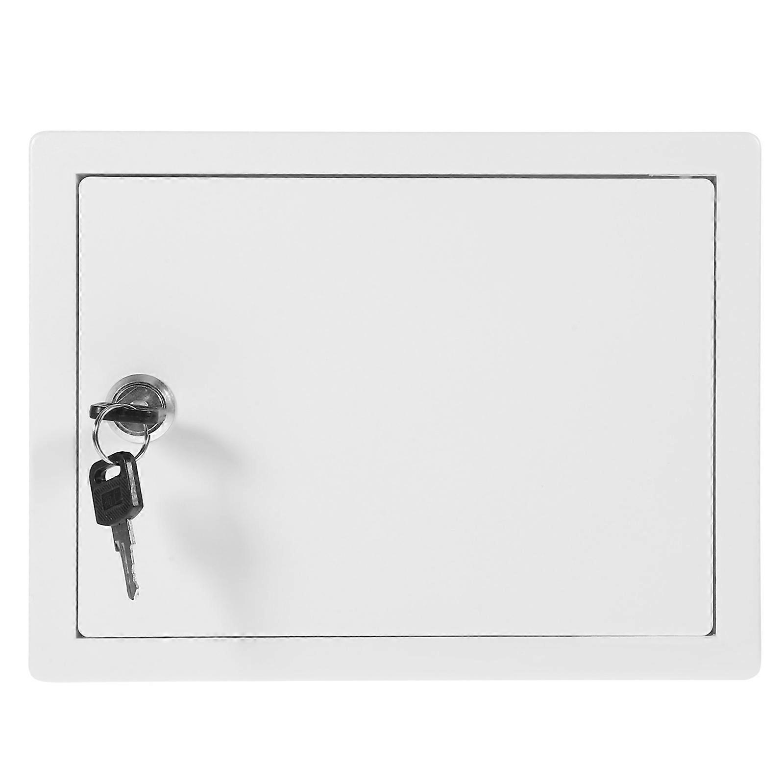 Hanging Mailbox Plastic Milk Box for Outdoor 2Pcs Wall Mounted Use