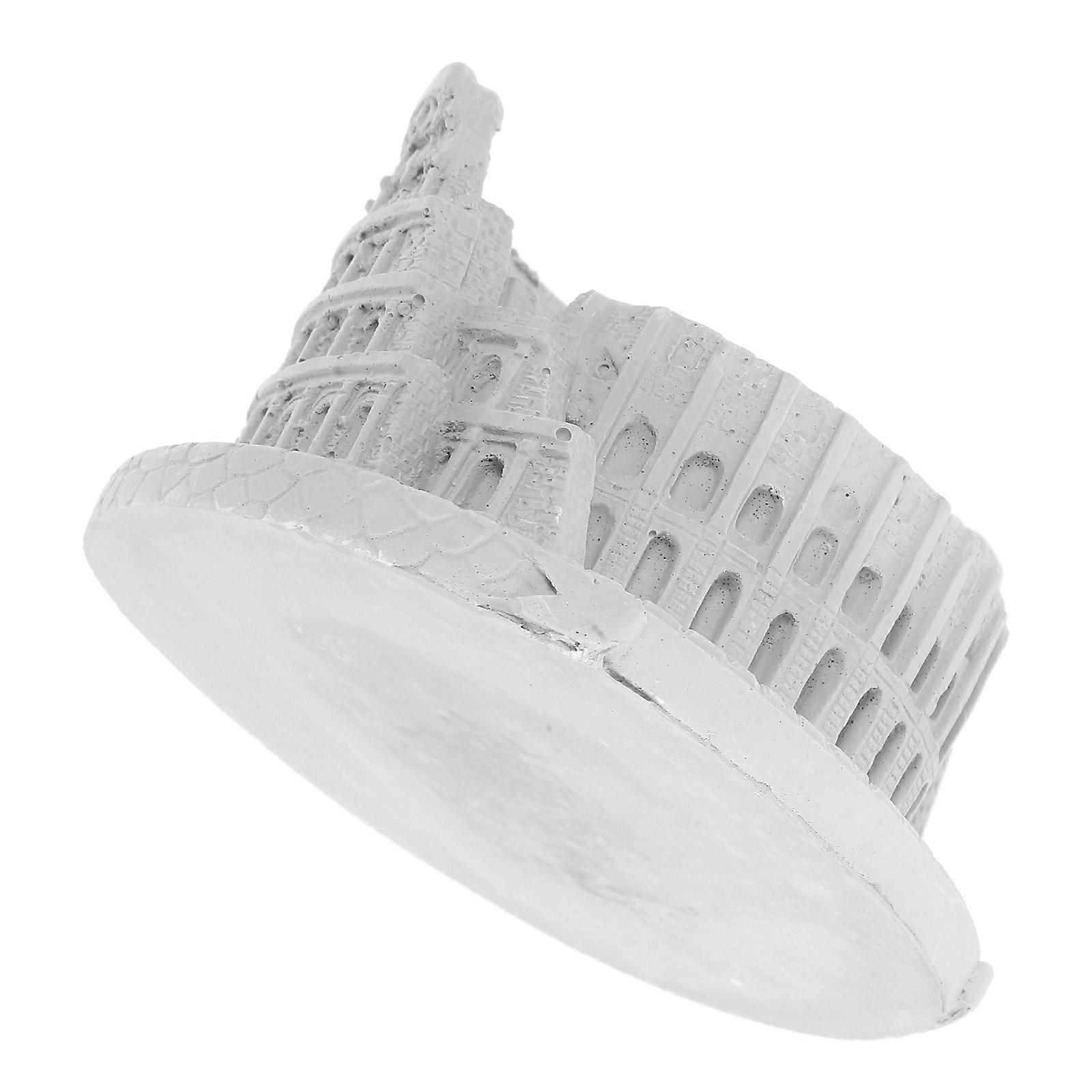 Sauna Essential Oil Diffuser with Roman Colosseum Design 3Pcs Plaster Decor