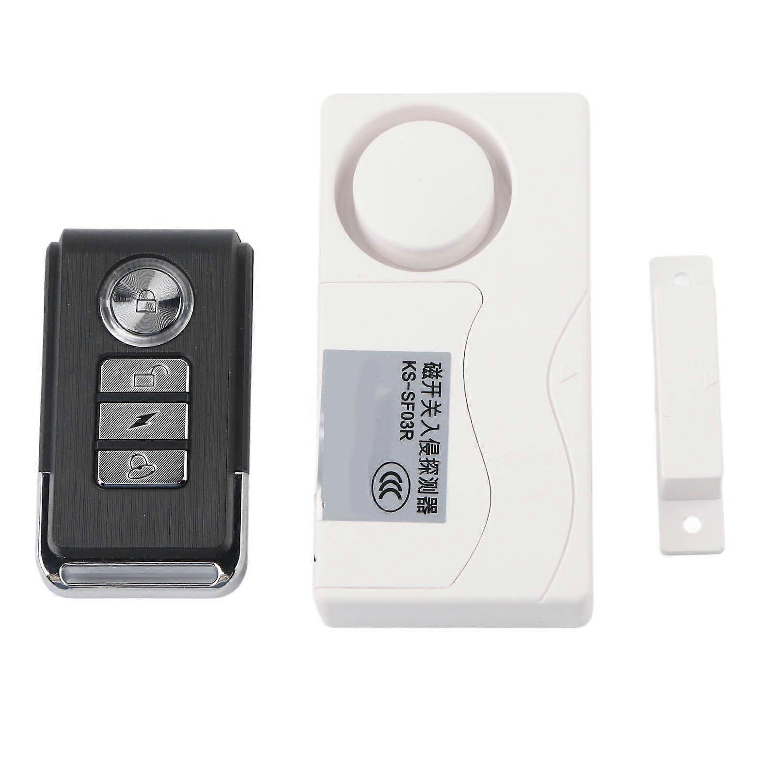 Door Window Magnetic Contacts Set Wireless Sensor Detector Switch with Remote Controller