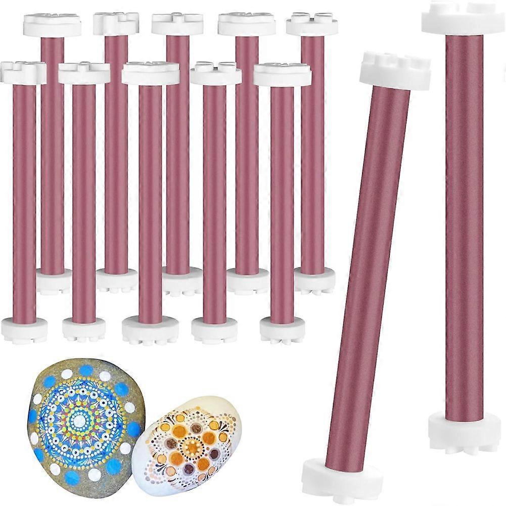 20 Shapes Petal Dotting Tools for Painting, Mandala Dotting Tools for Rocks, 10 Pens Set