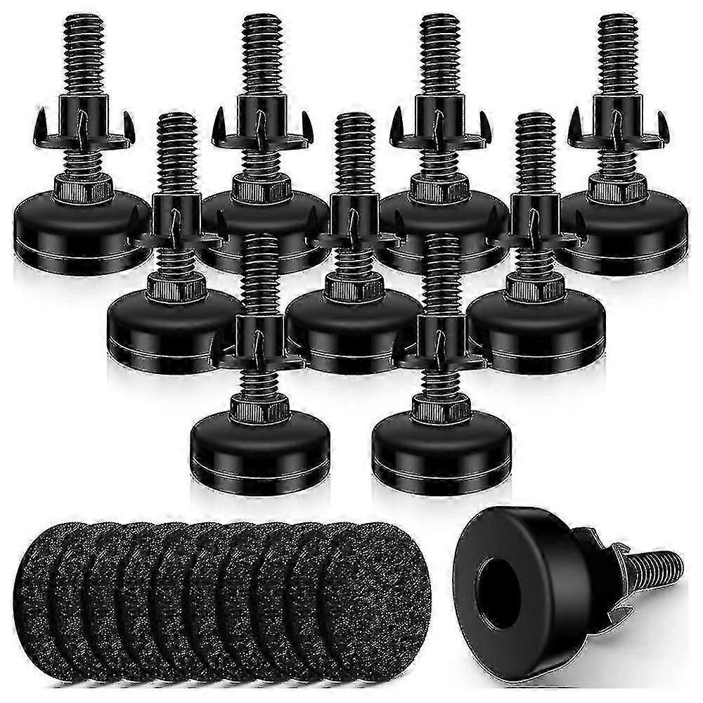 10 Set Adjustable Furniture Leveling Feet adjustable Leg Levelers For Cabinets Sofa Chairs Raiser w
