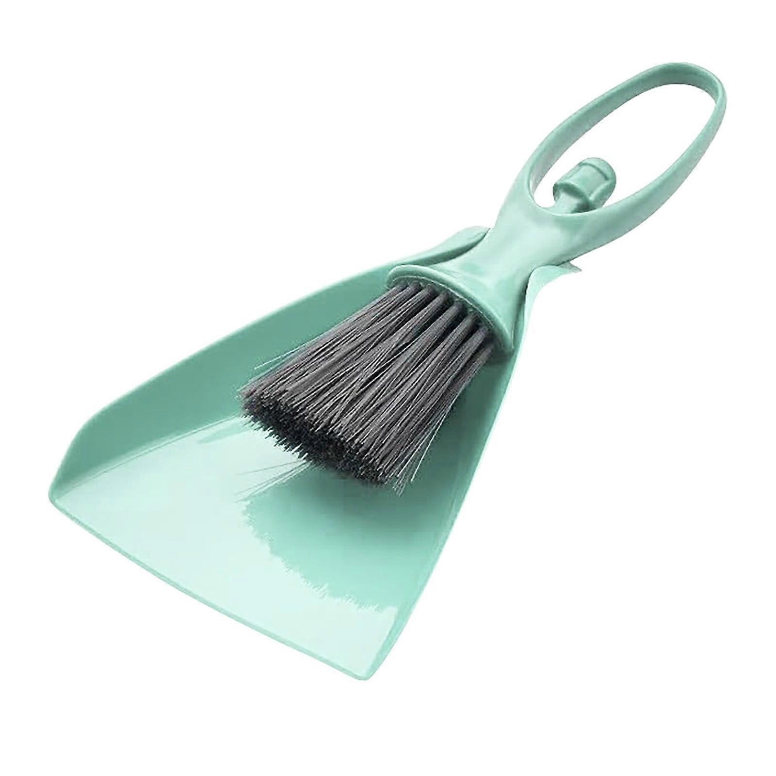 2024 New Small Dustpan Set Mini Design Desktop Cleaning Brush Dustpan Keyboard Gadget Small Portable Cleaning Necessary