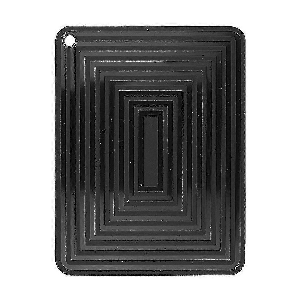 2 Pieces Large Trivets Made Of Heat-resistant Silicone, 23 X 30.5 Cm, Non-slip Flexible, Durable-Yvan