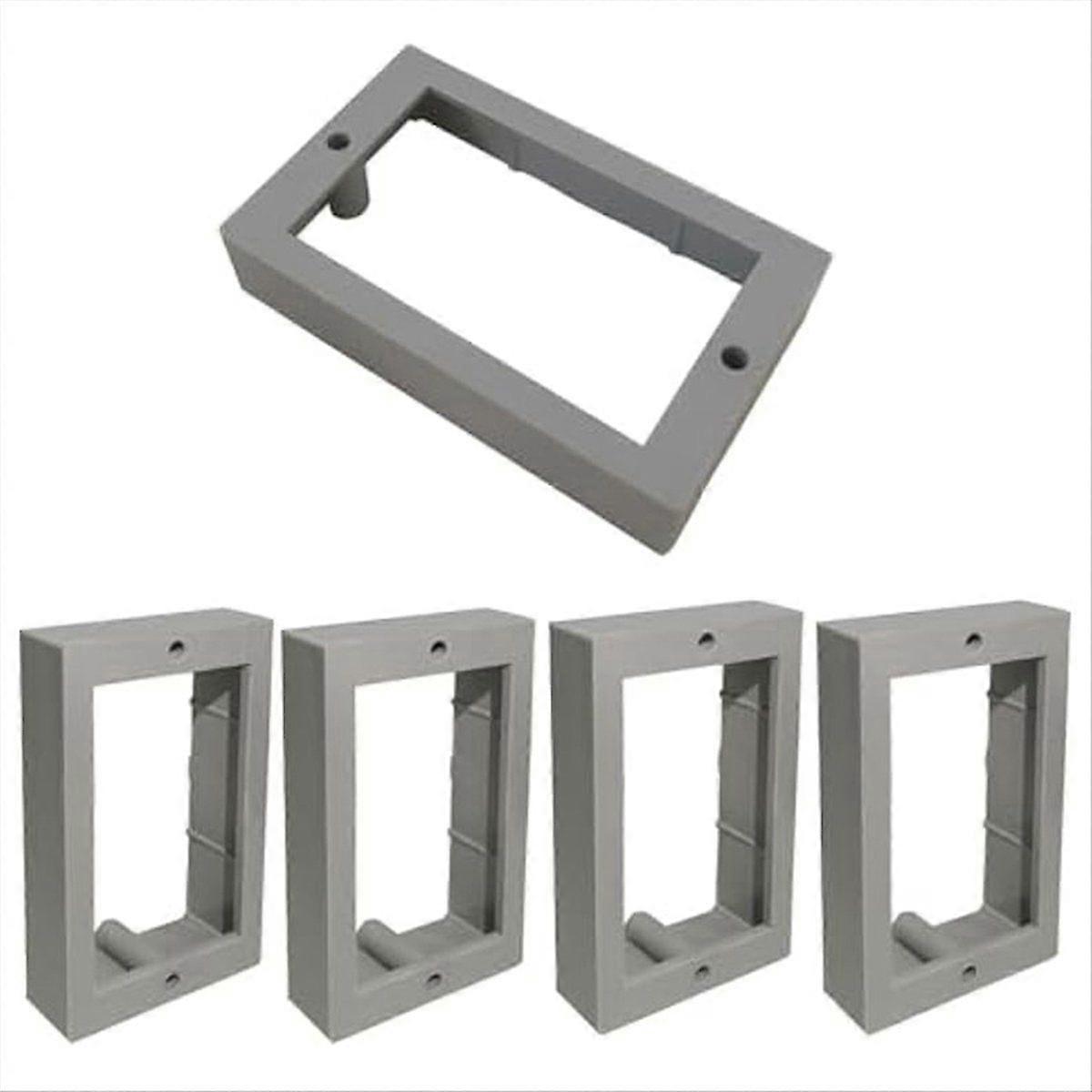 1/2inch Single Gang Outlet Box Extender-Electrical Box Extender Solution for Electrical Outlet Box Switches & Outlets