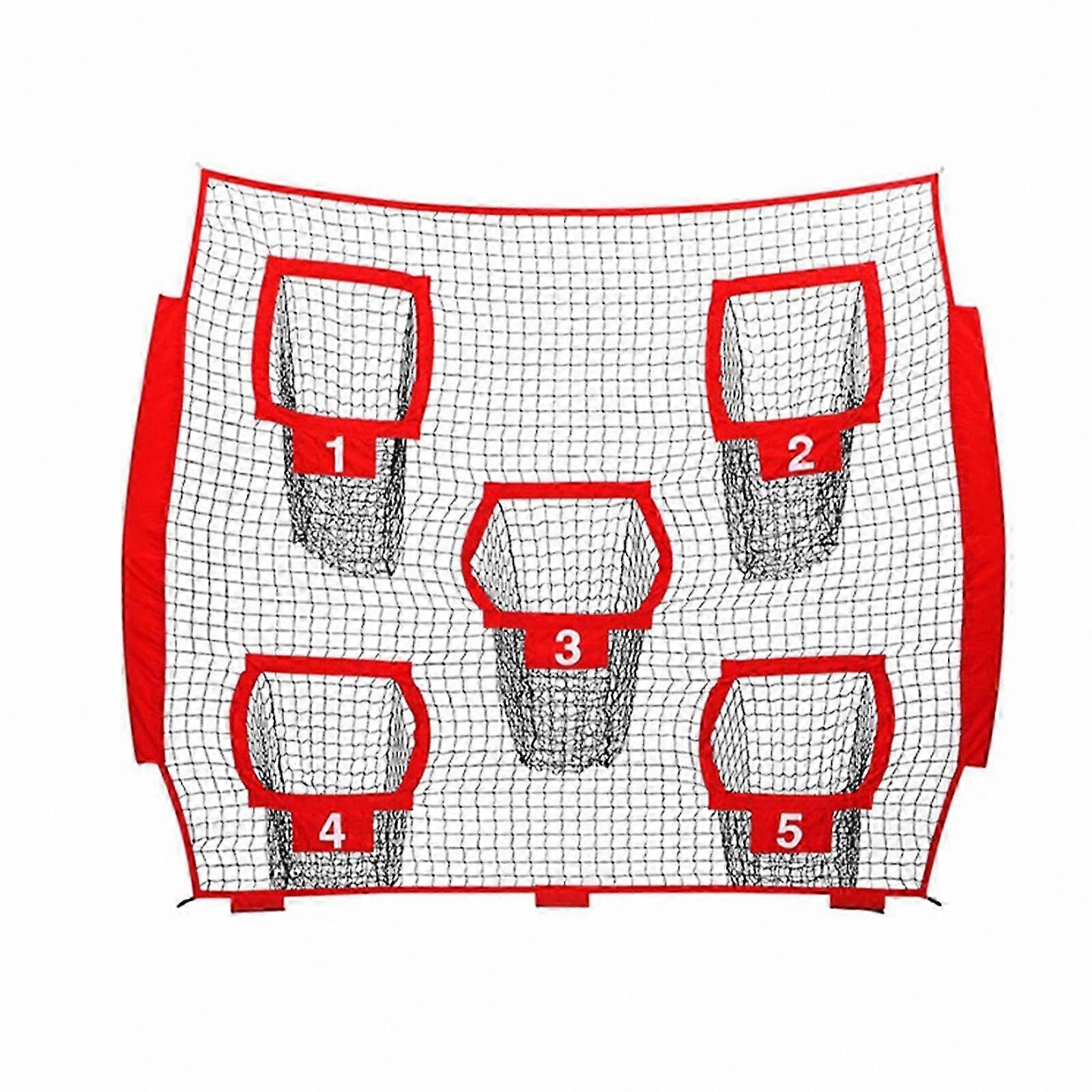 Portable Football Training Net for Outdoor Yard Use by Kids and Adults