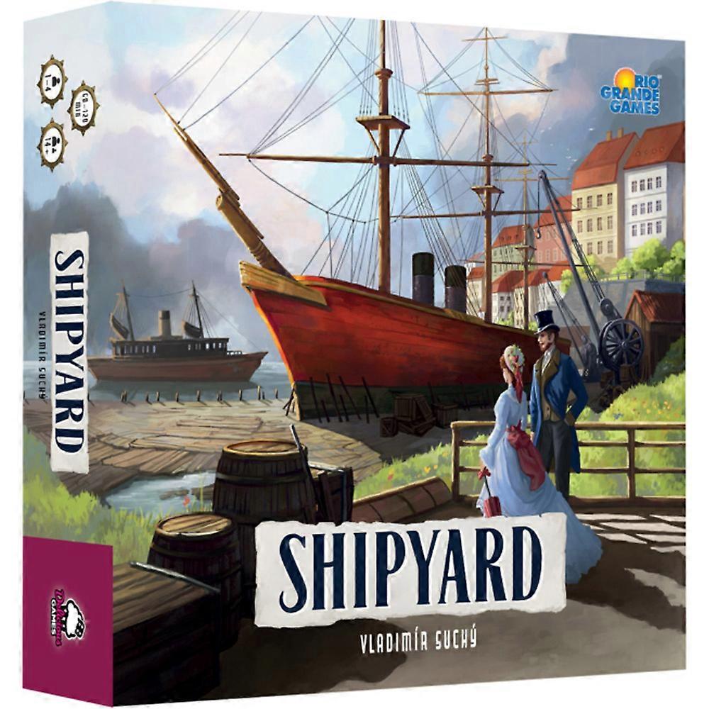 Shipyard 2nd Edition Advanced Strategy Game for Tabletop Gameplay Enthusiasts
