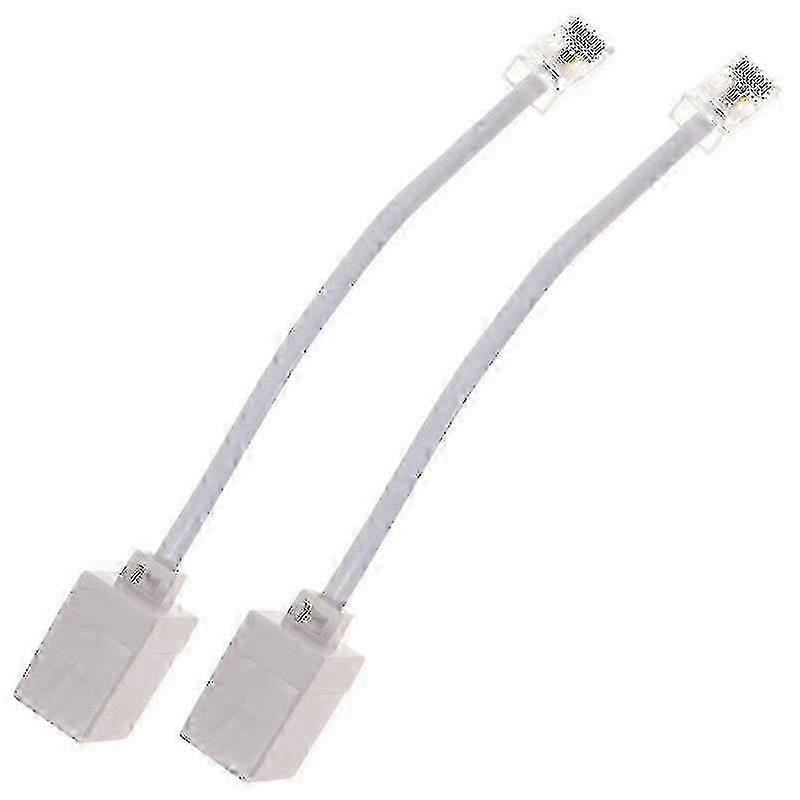 Rj11 to Rj45 Adapter (2pcs): Telephone to Ethernet Cable