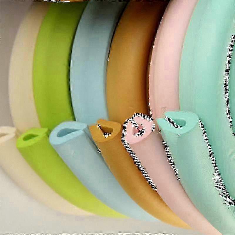 2m U-Shaped Soft Edge Protector Foam Padding for Glass Table Corners Safety Guard
