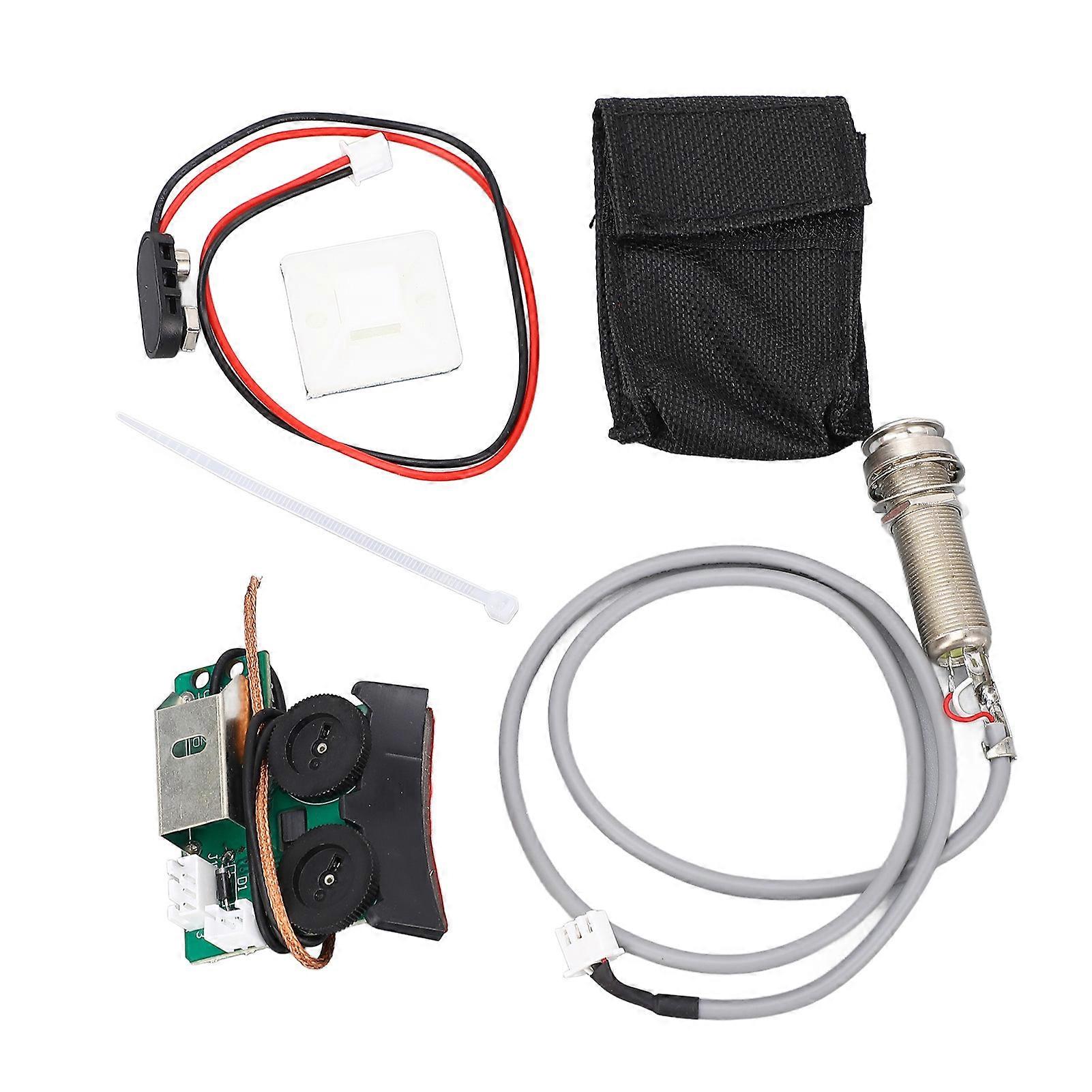 Guitar Pickup Preamp Volume Tone Control Prewired Pickup Guitar EQ Equalizer for VT1 