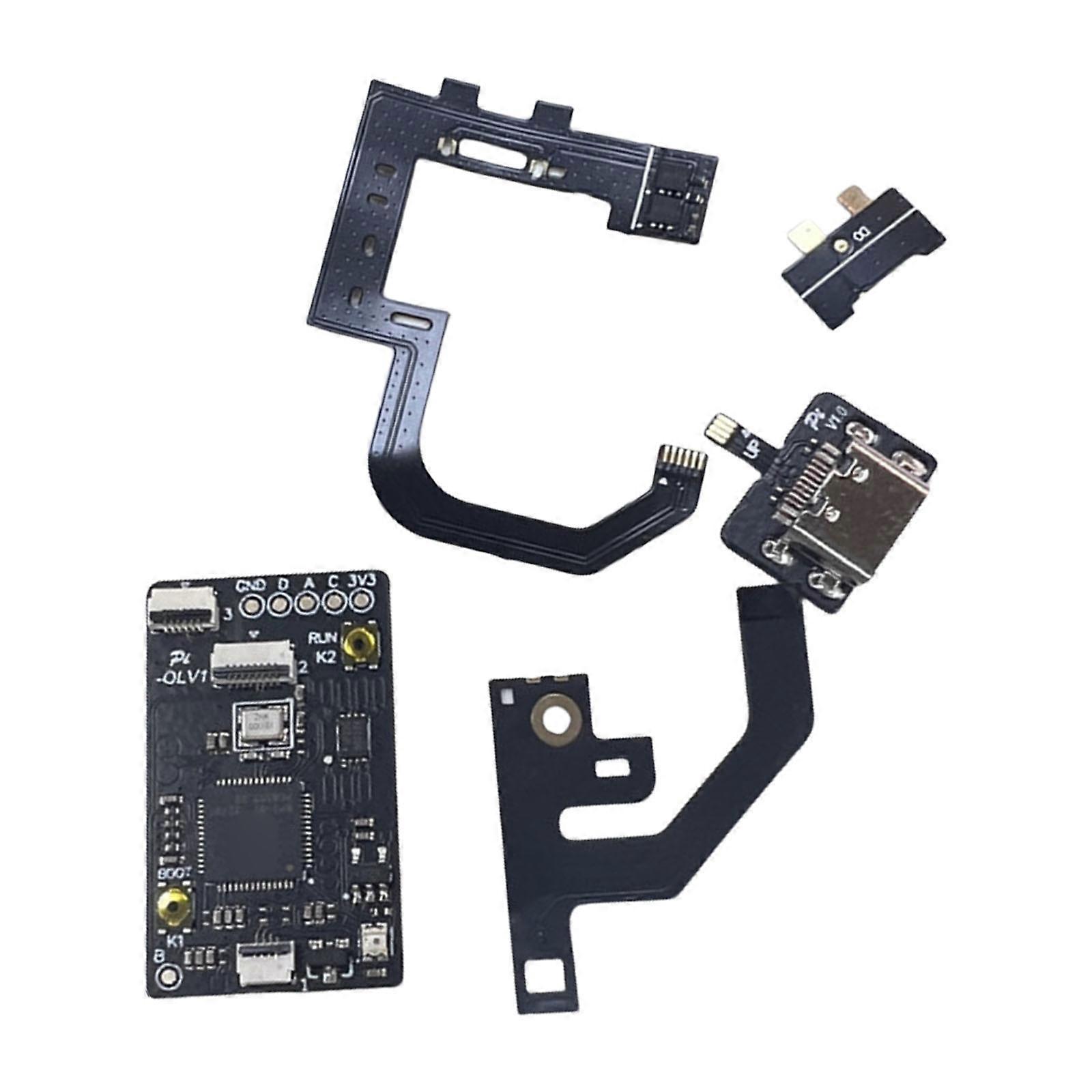 1Set Fast Speed Installation Flexible Cable Set For NS Lite Efficient Ribbon Cable Enhances Connection Multicolor