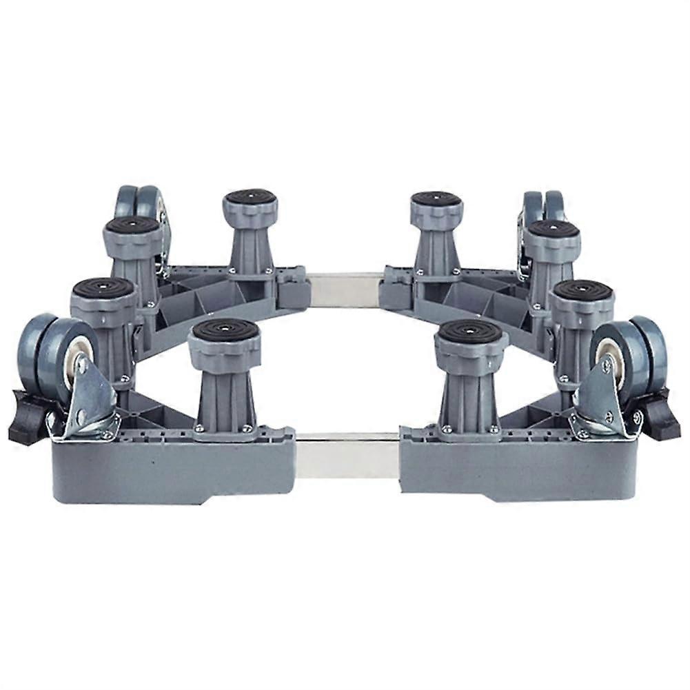 Washing Machine Base Adjustable AntiVibration Stand For Laundry Compatible With Dryers And Refrigerators 1Piece