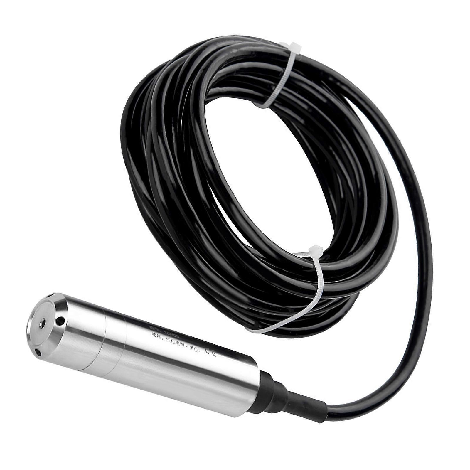 DC24V 4-20mA Throw in Type Liquid Level Sensor For Detecting 0-5m Range Depth