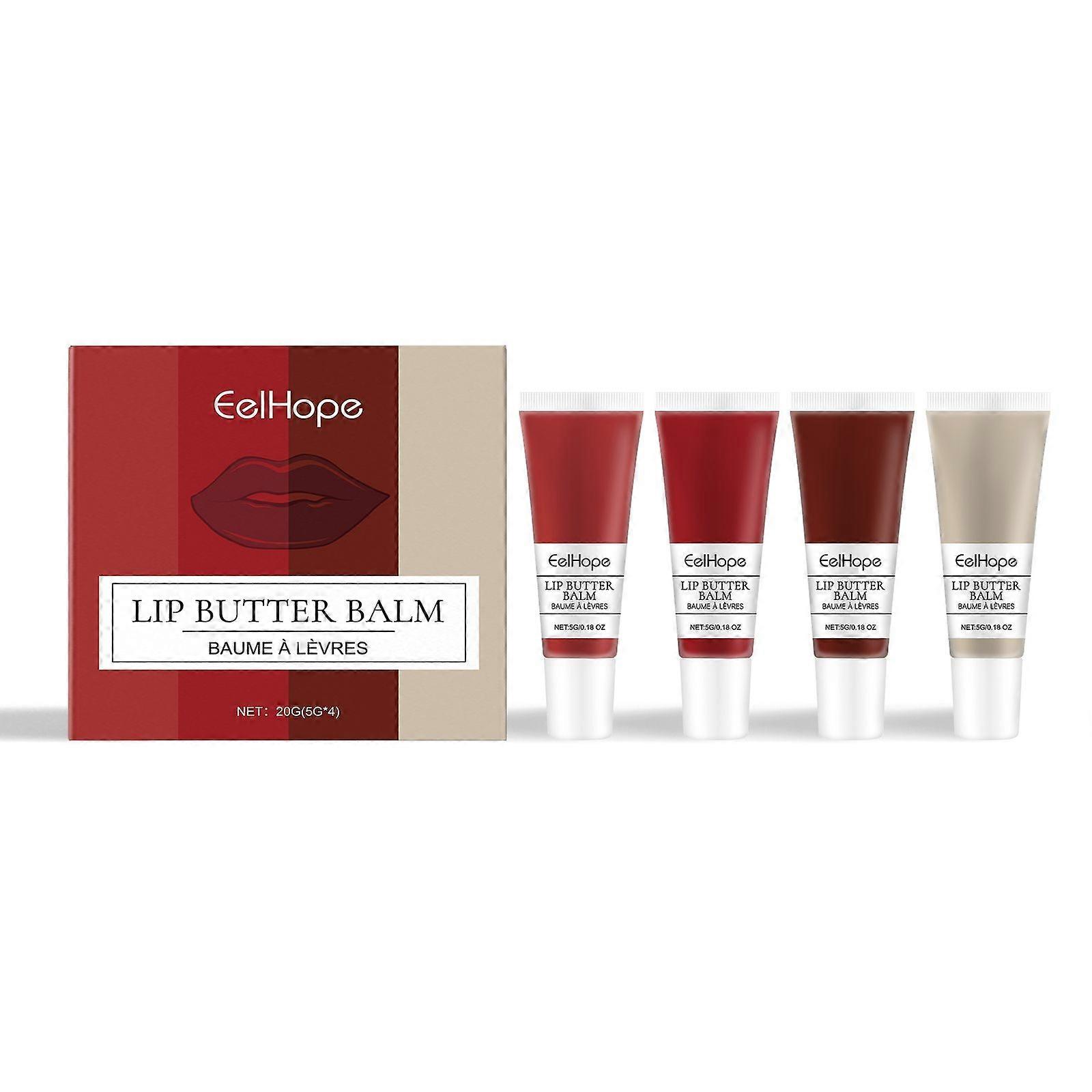 Eelhope Nourishing Moisturizing Colored Lip Balm Sets Of Boxes Nourish Natural Color Rendering Bright Color Long Lasting And Does Not Fade