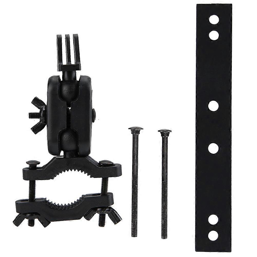 Car Rearview Mirror Camera Support Kit 360 Degree Rotating Driving Recorder Bracket