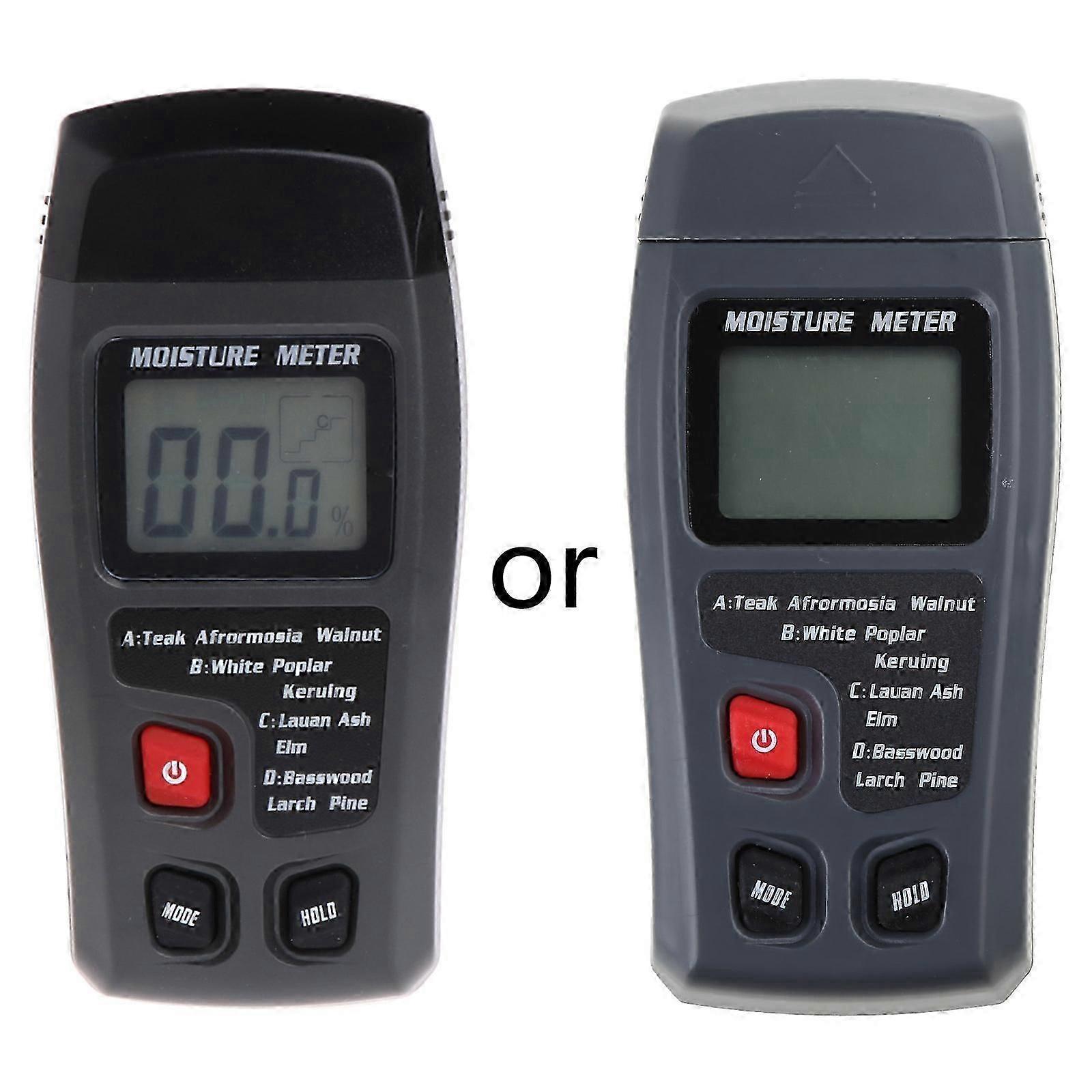 Moisture Meter for Wood Pin Type Digital Dampness Moisture Sensor Detector for Firewood Brick Drywall Paper Floor Plaste Cs