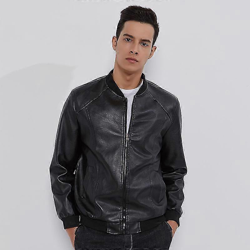 Youth Leather Jacket Black 56/3Xl