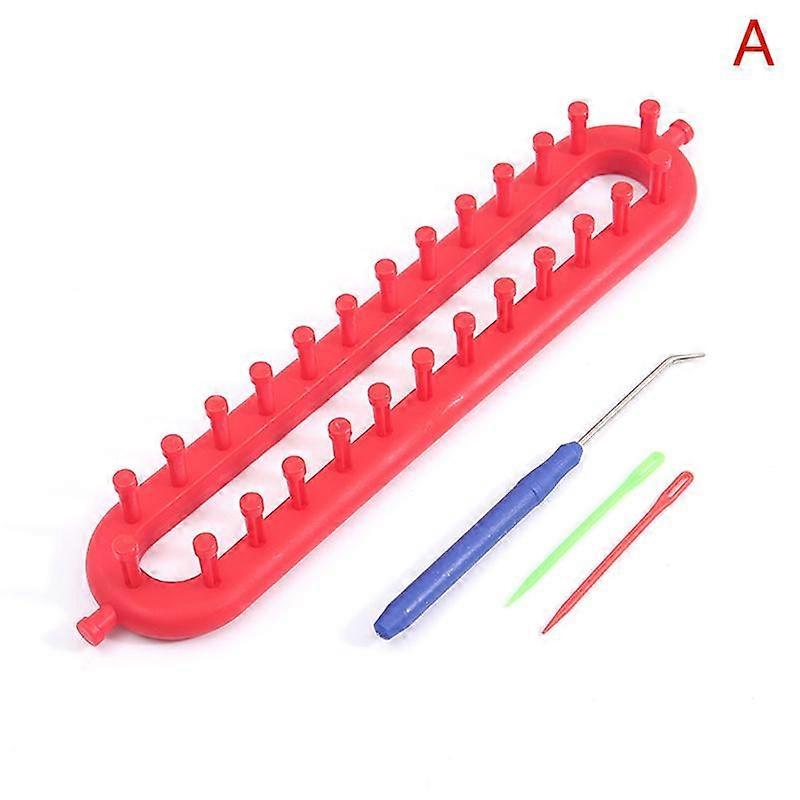 1 Set Rectangle Round Knitting Loom Weaving Scarf Sweater Hat Shawl Stitching