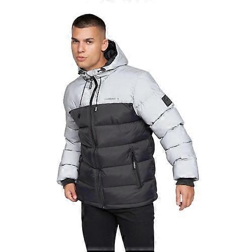 Crosshatch Mens Rothman Reflective Puffer Jacket