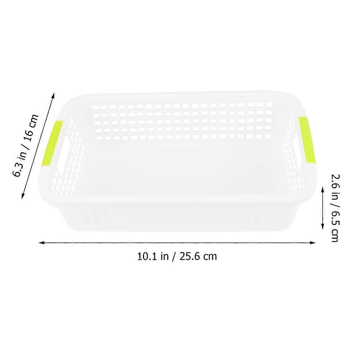 Sundries Container 10 Pcs Rectangular Organizer For Bedroom Accessories Parents Open Design Practical Lightweight Storage