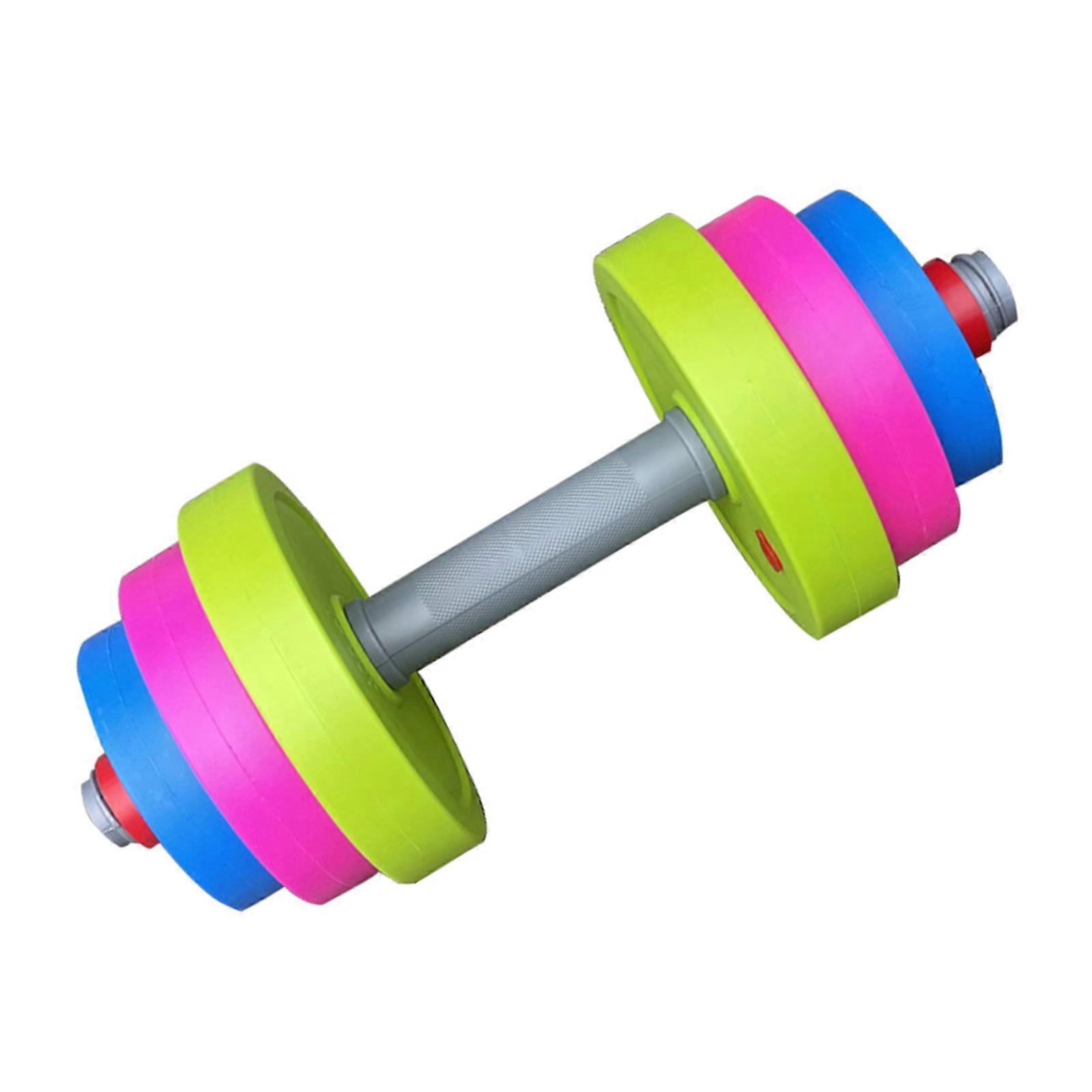 Child Sized Training Dumbbells Nontoxic Fitness Equipment for Toddlers Motor Coordination Development Multicolor