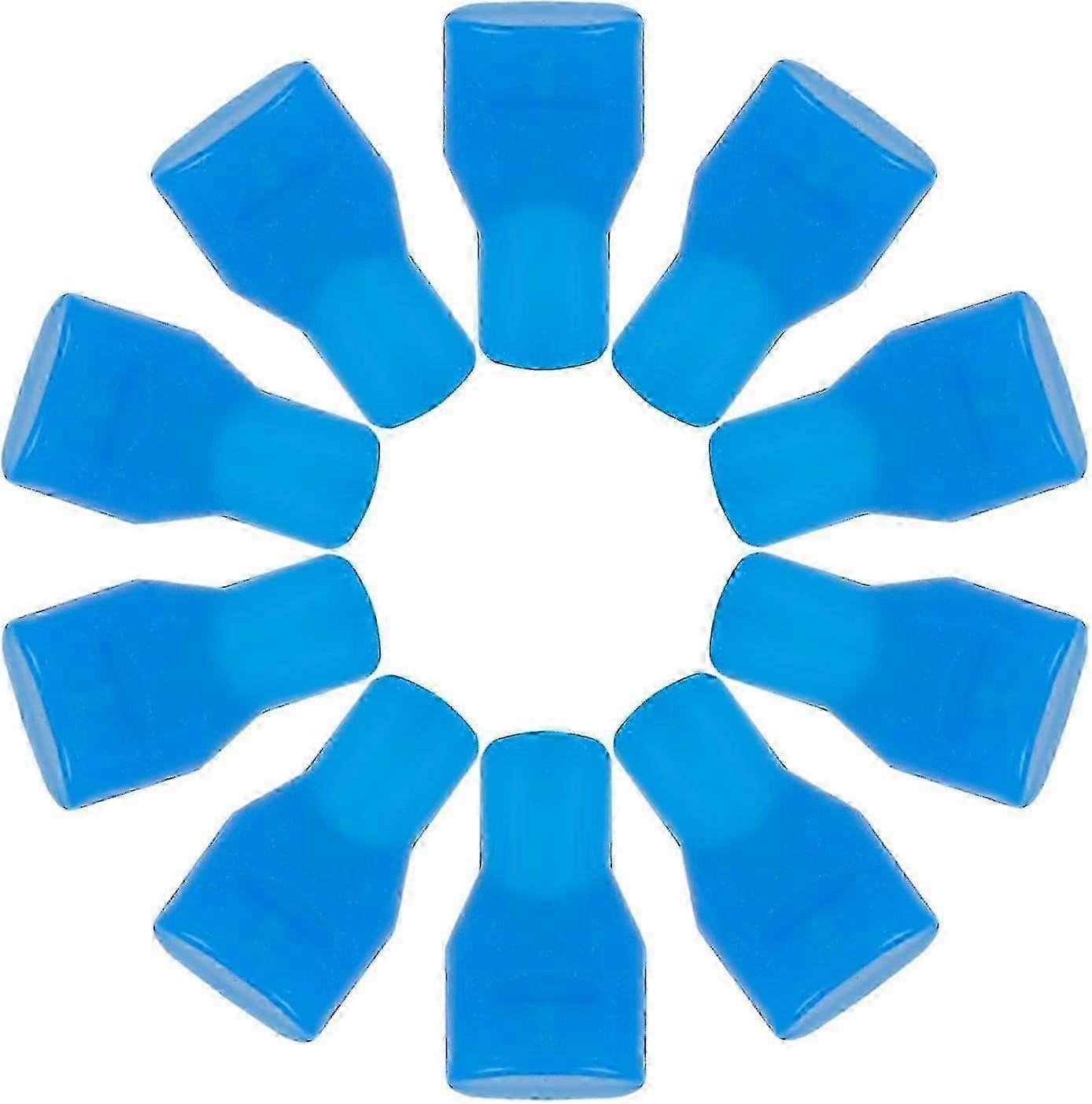 10pcs Mouthpiece Replacement for Camelbak, Blue Silicone Bite Valve Replacement