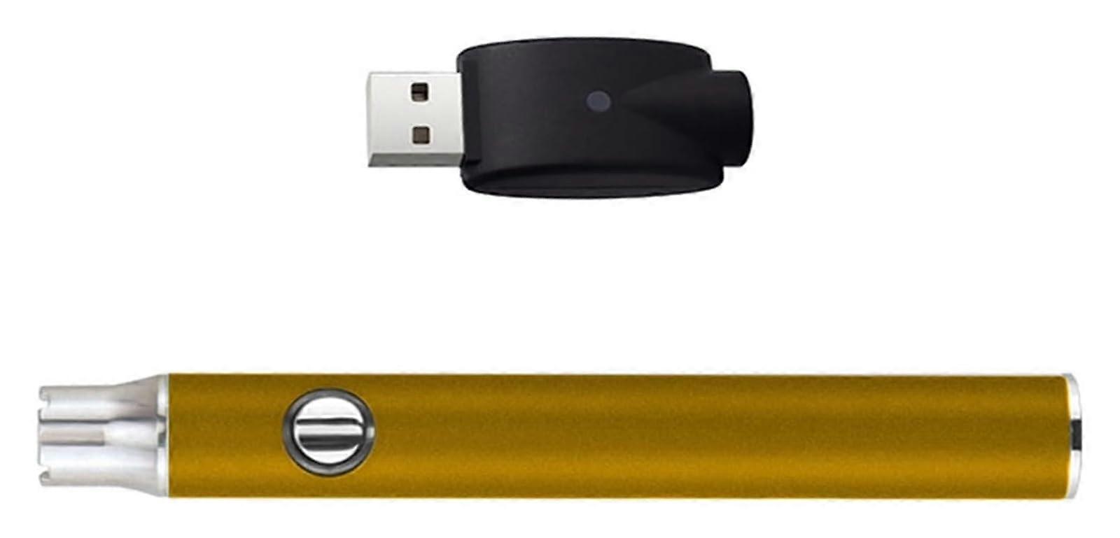 Rechargeable Soldering Iron 350mAh Battery Stick with 3 Voltage Levels for DIY Home and School Projects Gold