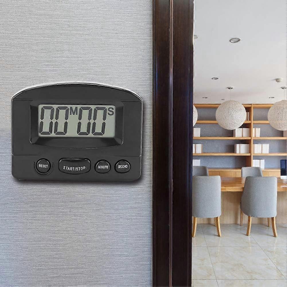 Automatic Reset Kitchen Timer, with Bracket Portable End Reminder Digital Clock