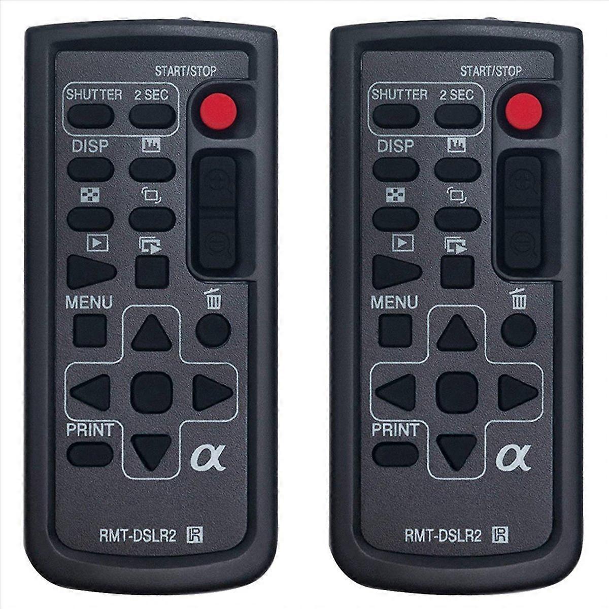 2X Remote Control Replacement -DSLR2 for NEX-6 NEX-7 NEX-5 NEX-5N Digital Camera Controller