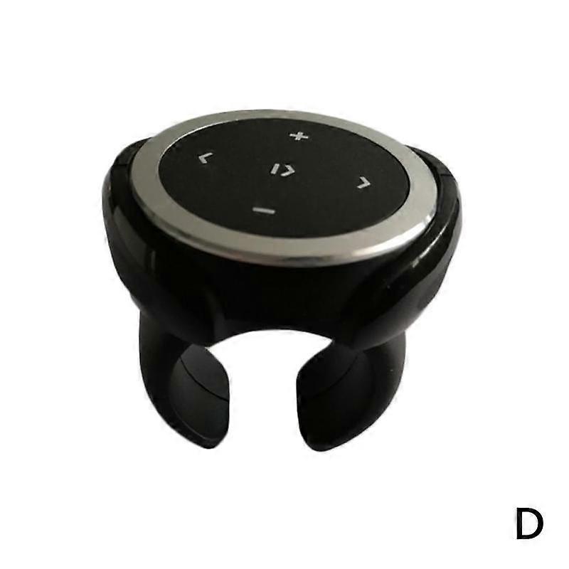 Bluetooth Media Button Wireless Music Control for iPhone Android Play Pause Skip Songs Up to 40ft Range Portable Aluminum Alloy Design