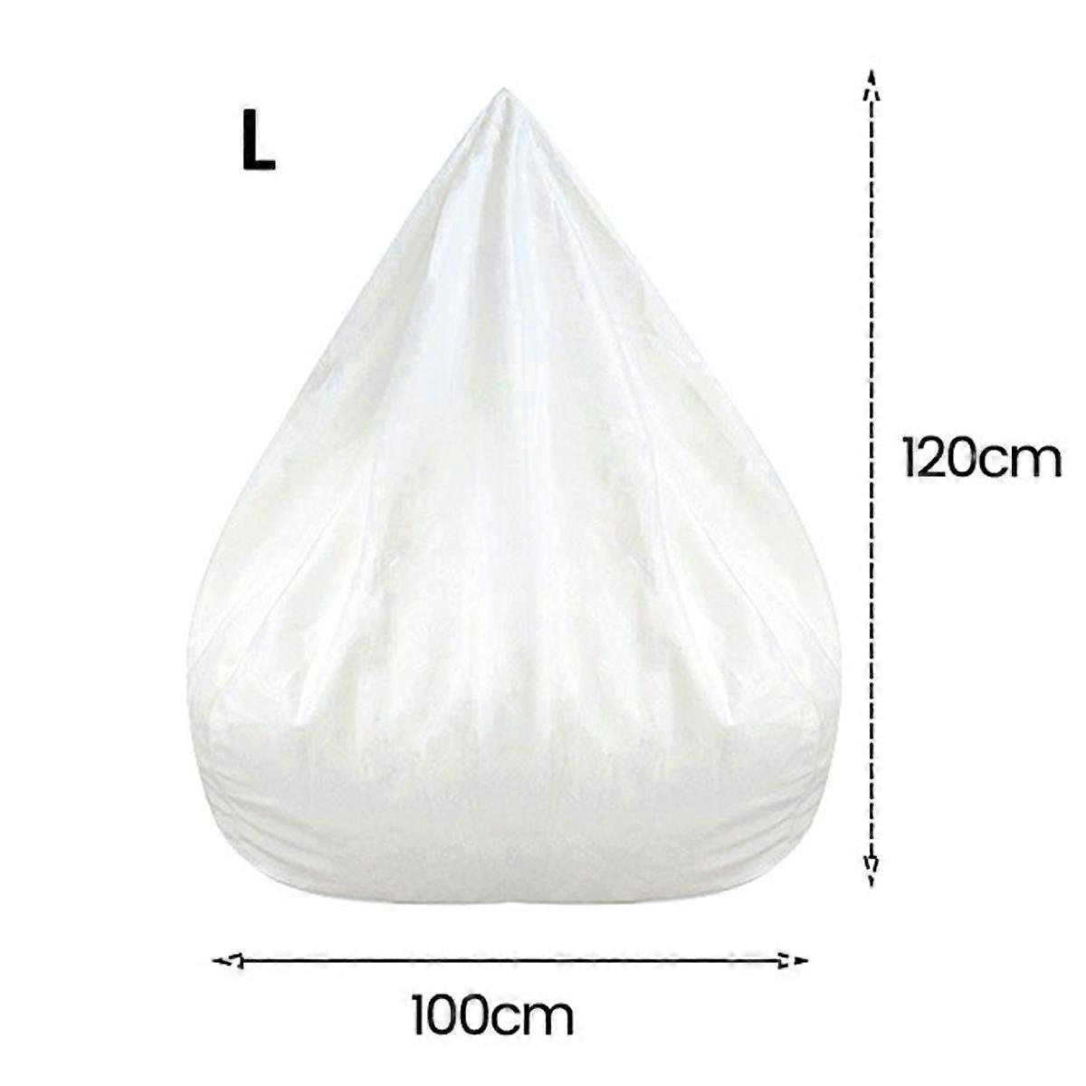 Large Bean Bag Lazy Seat Chair Sofa Cover Couch Soft Fluffy Breathable Adult Child Tatami No padding is included