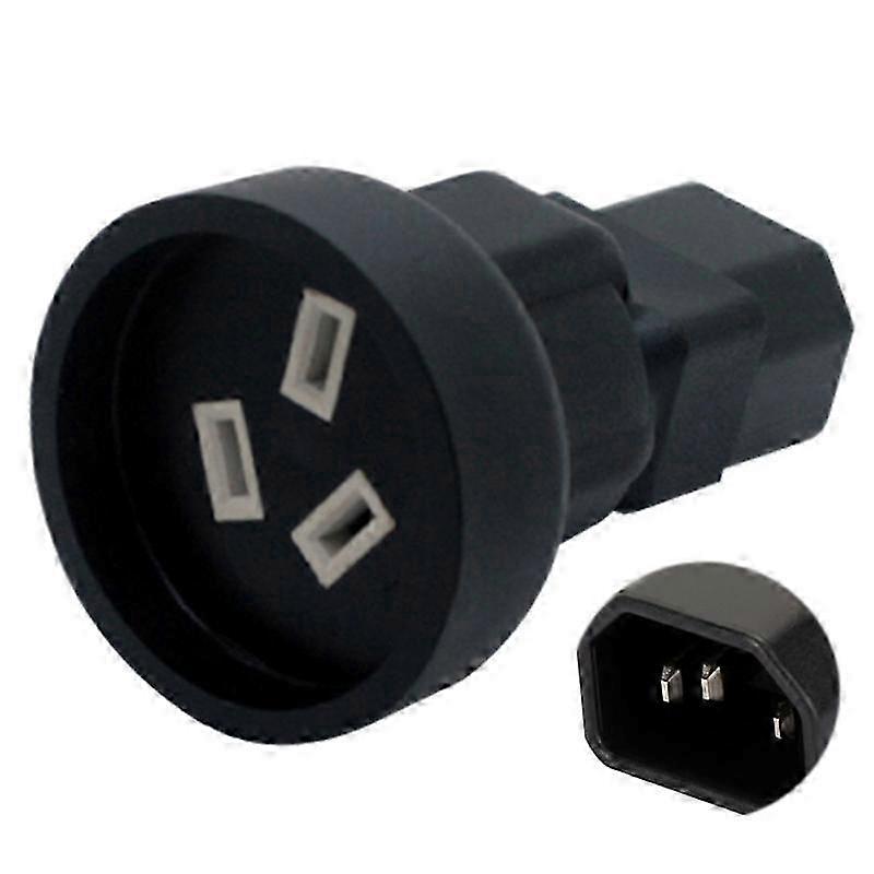 IEC320 C14/IEC320-C20 to SAA AC Power Adapter 3 Terminals Plug Socket Adapter