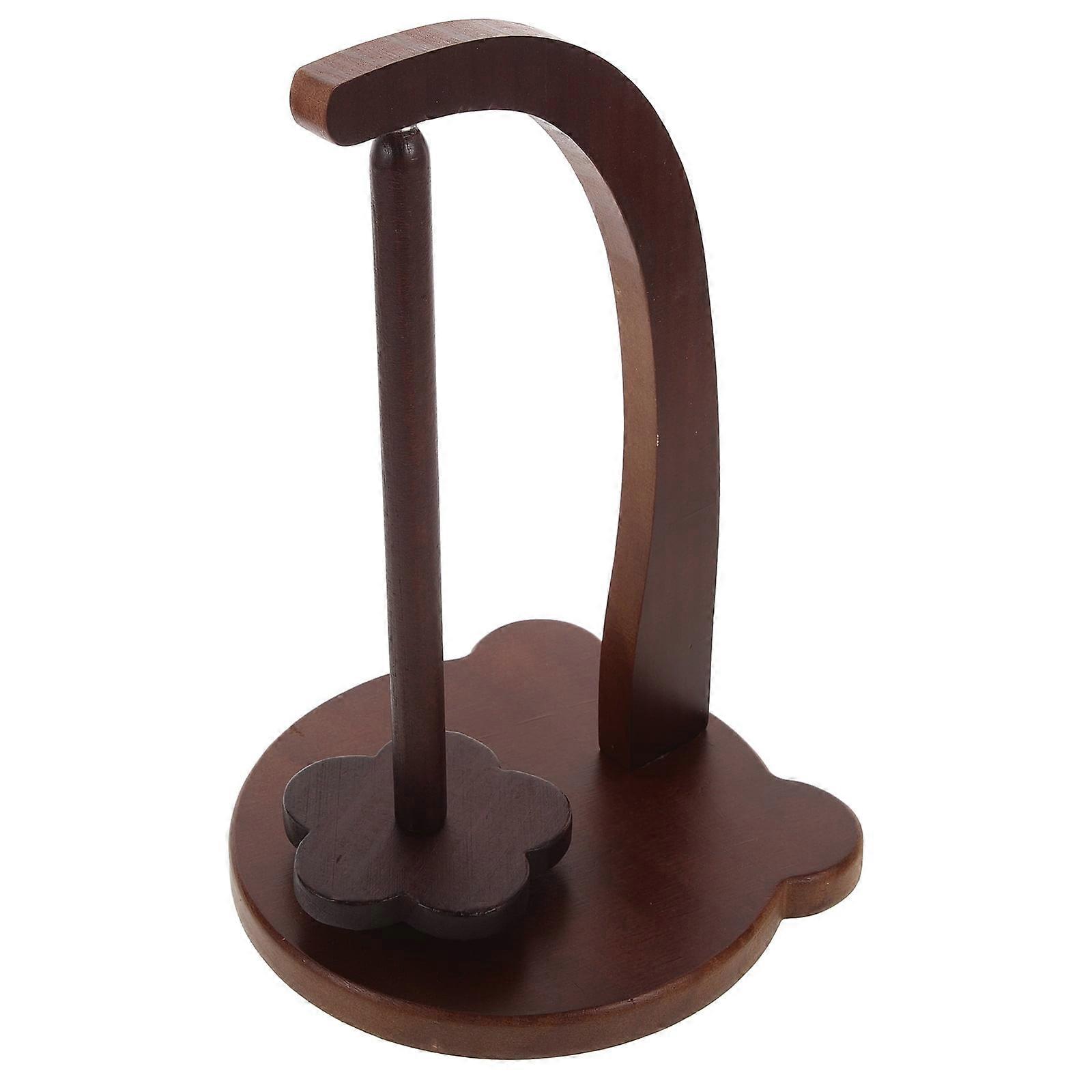 Wooden Spool Stand Tool Embroidery Threads Rotatable