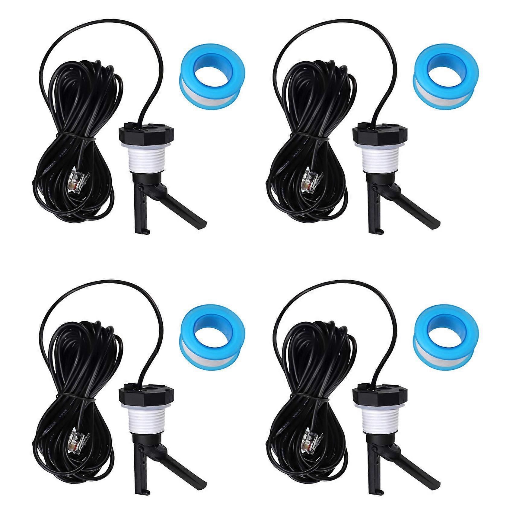 4X Flow Switch Assembly Replacement Kit for Hayward/Goldline Aquarite Salt Systems, Flow Sensor with Hayward Salt Cell