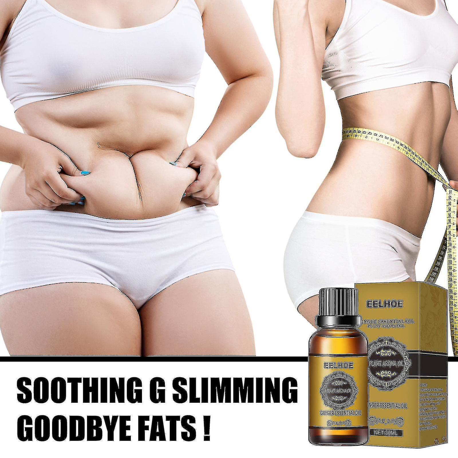 2τμχ Belly Drain Ginger Oil, Λεμφικό Λάδι Τζίντζερ, Αδυνάτισμα Tummy Ginger Oil, 30ml Φυσική αποστράγγιση Ginger Oil Essential Relax