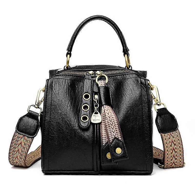 Women's bag, multi-compartment practical PU, commuting crossbody bag