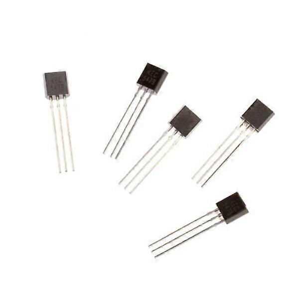Black Bc547 Npn for Amplifiers and Switches 100Pcs Pack