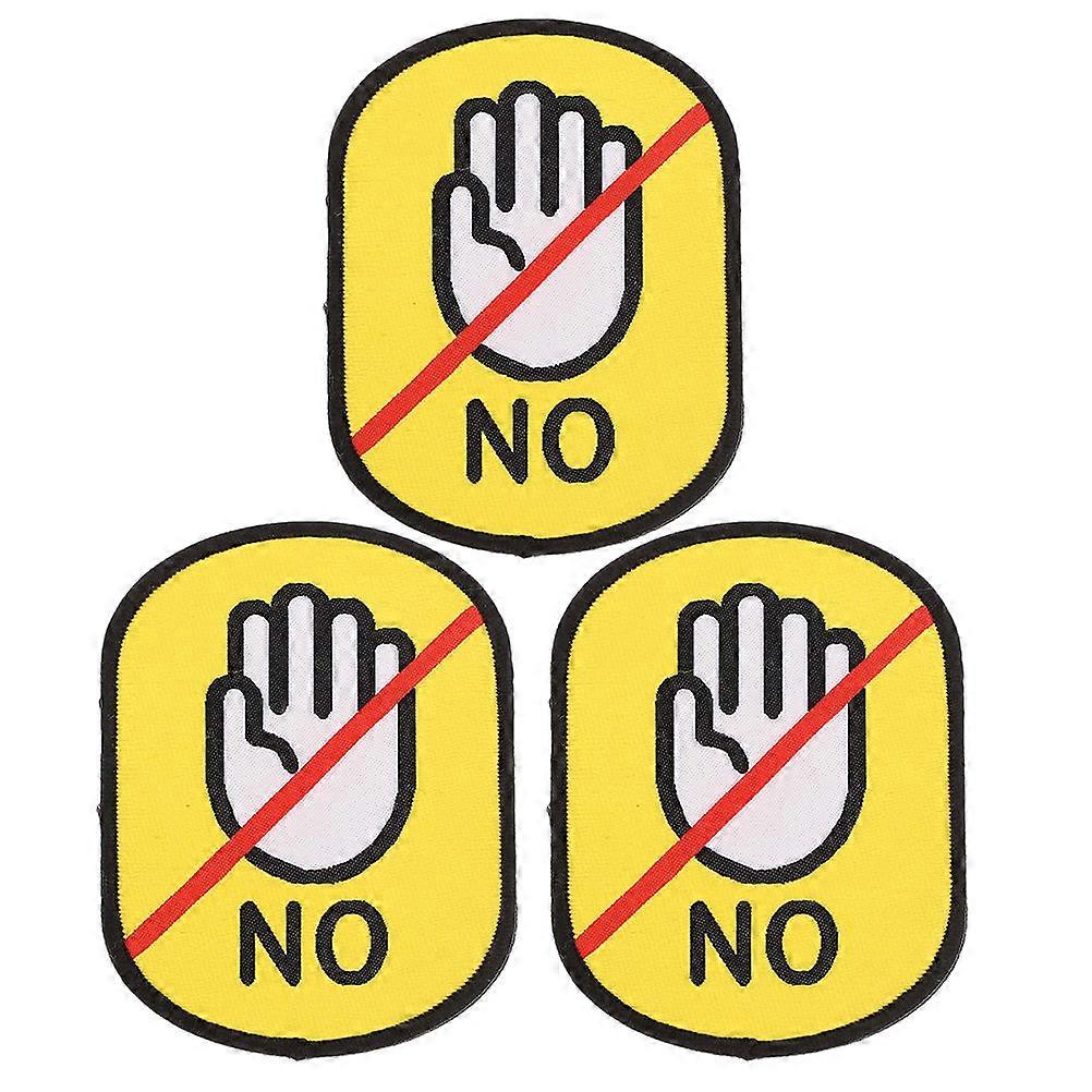 Pet Identification Dog Collar Stickers for Warning Tags 3Pcs Set