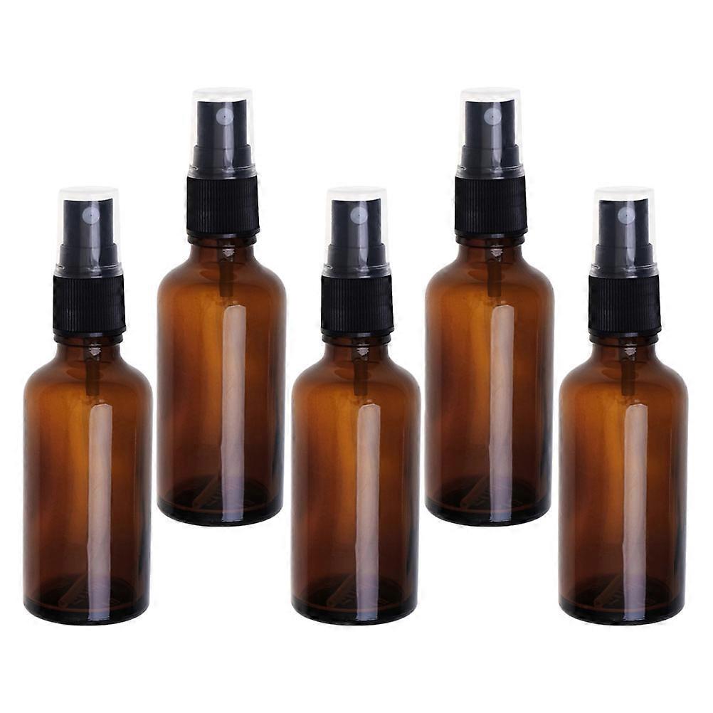 Leakproof Travel Bottles Brown for Perfume 10Pcs Refillable Set