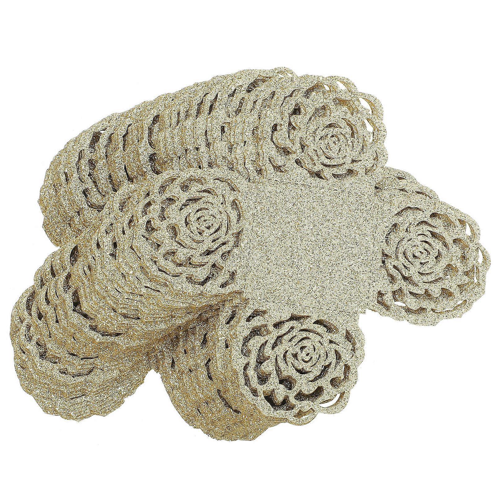 Golden Decorative Chocolate Papers for Storage 250Pcs Truffle Cups