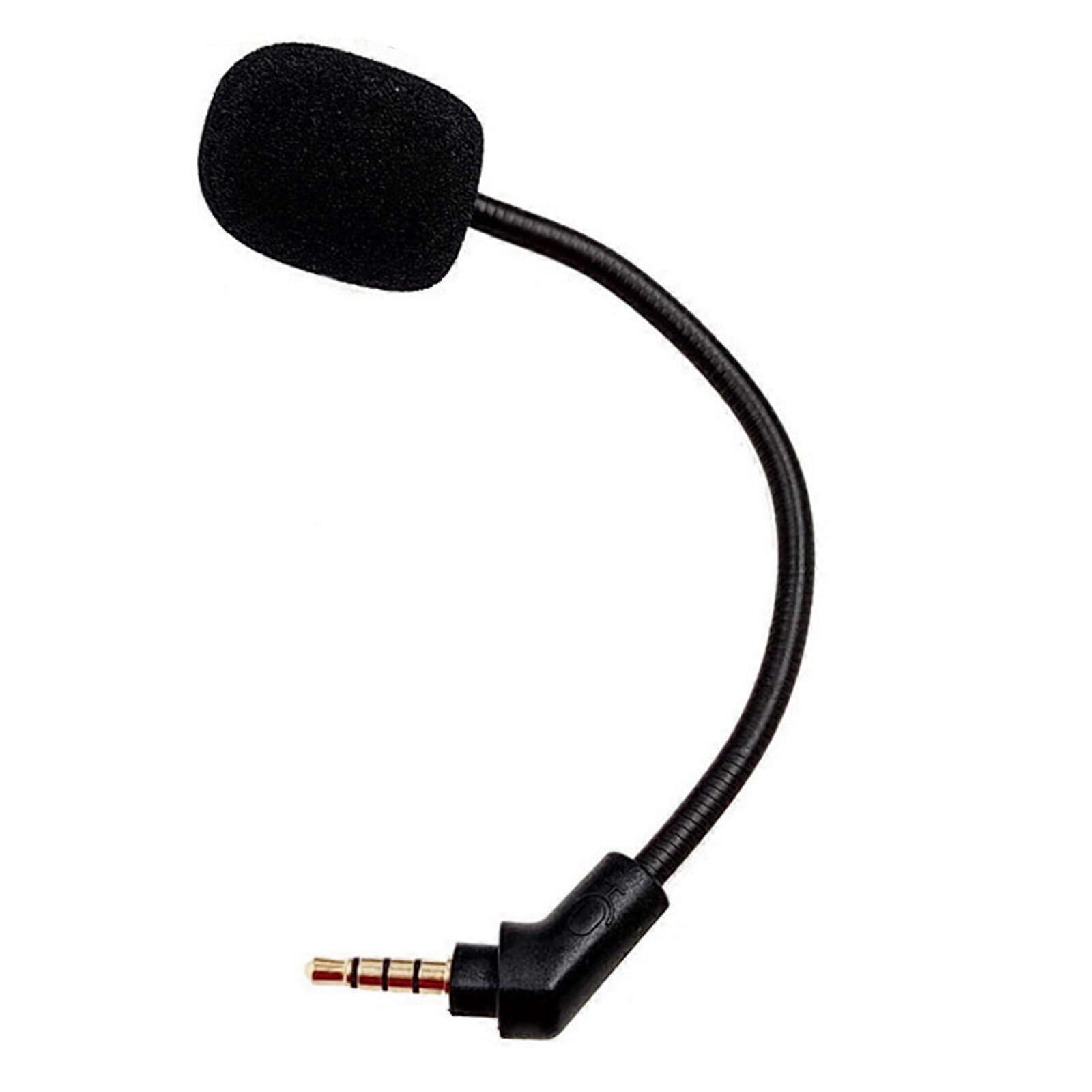 Replacement Microphone 3.5mm Boom for HyperX Cloud Flight and Flight S Headsets Compatible with PS4 PS5 Switch Mac PC