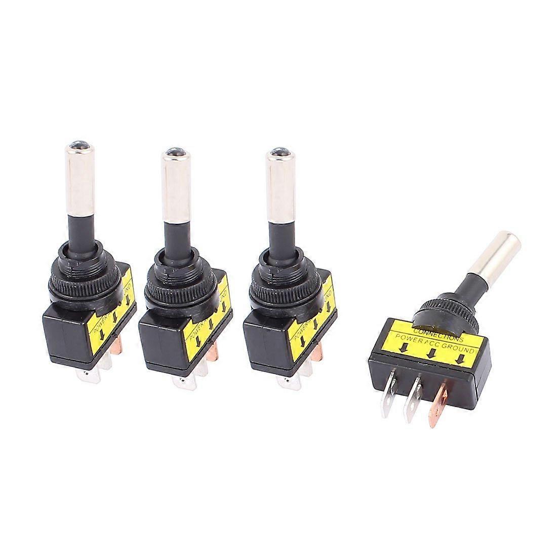 4 Pcs DC 12V 20A ONOff SPST Blue LED Light Truck Round Toggle Switch For Auto (Model 0a1ac040c58fb9af59941a657ba1a4f1)