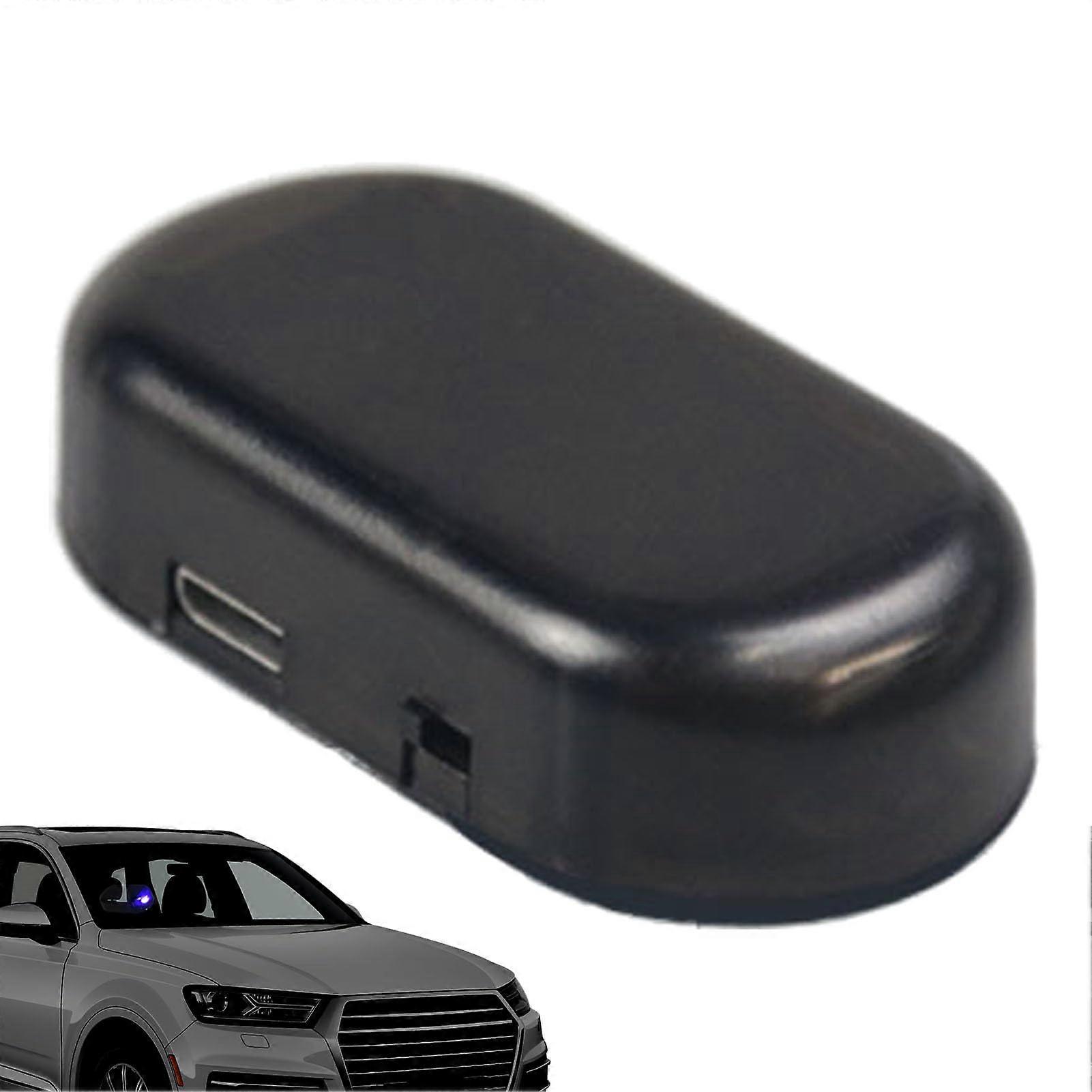 Car Alarm Simulator with LED AntiTheft Flash Light, Weatherproof IP65, Blue Blinking Security Lamp
